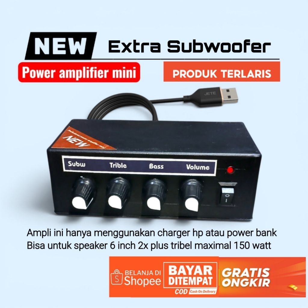 PROMO POWER AMPLIFIER MINI  5VOLT