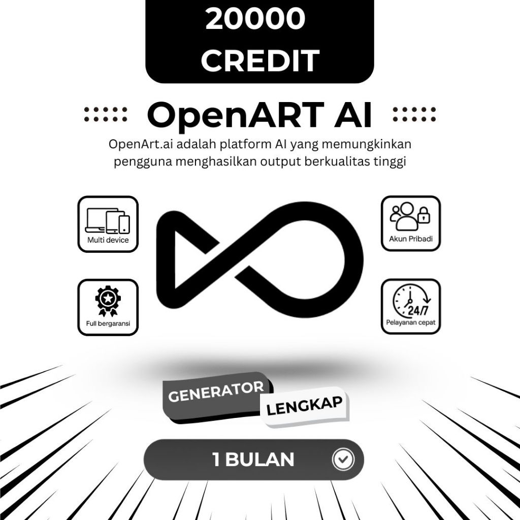 Open ART Openart AI Generator  All in One AI  | ALL AKSES fitur Kling 3.0 Motion Control, hailuo, Se