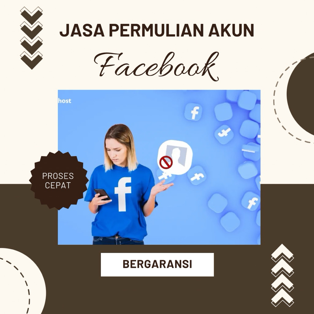 Jasa Perbaikan akun facebook di NonAktifkan