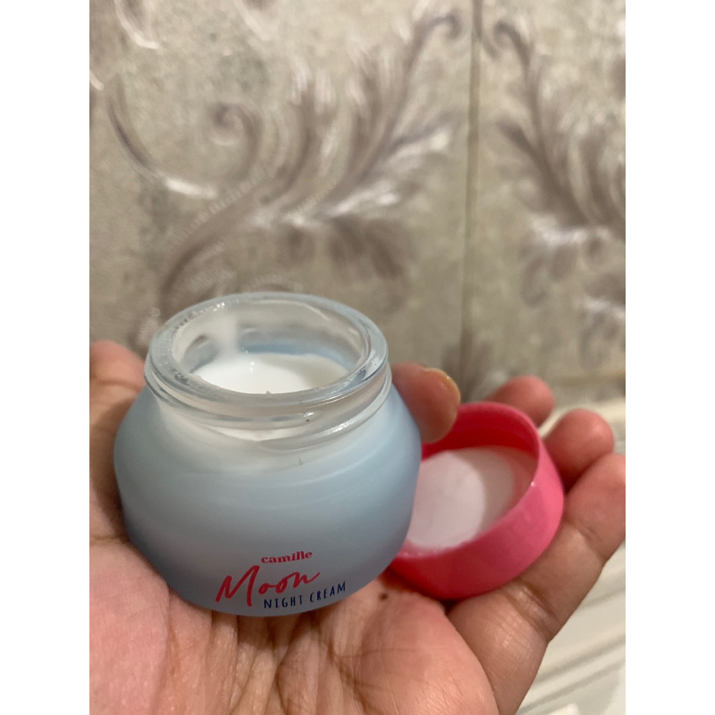 Preloved  Krim Malam Camille Beauty - Menghidrasi, Menenangkan, Membantu Regenerasi Kulit