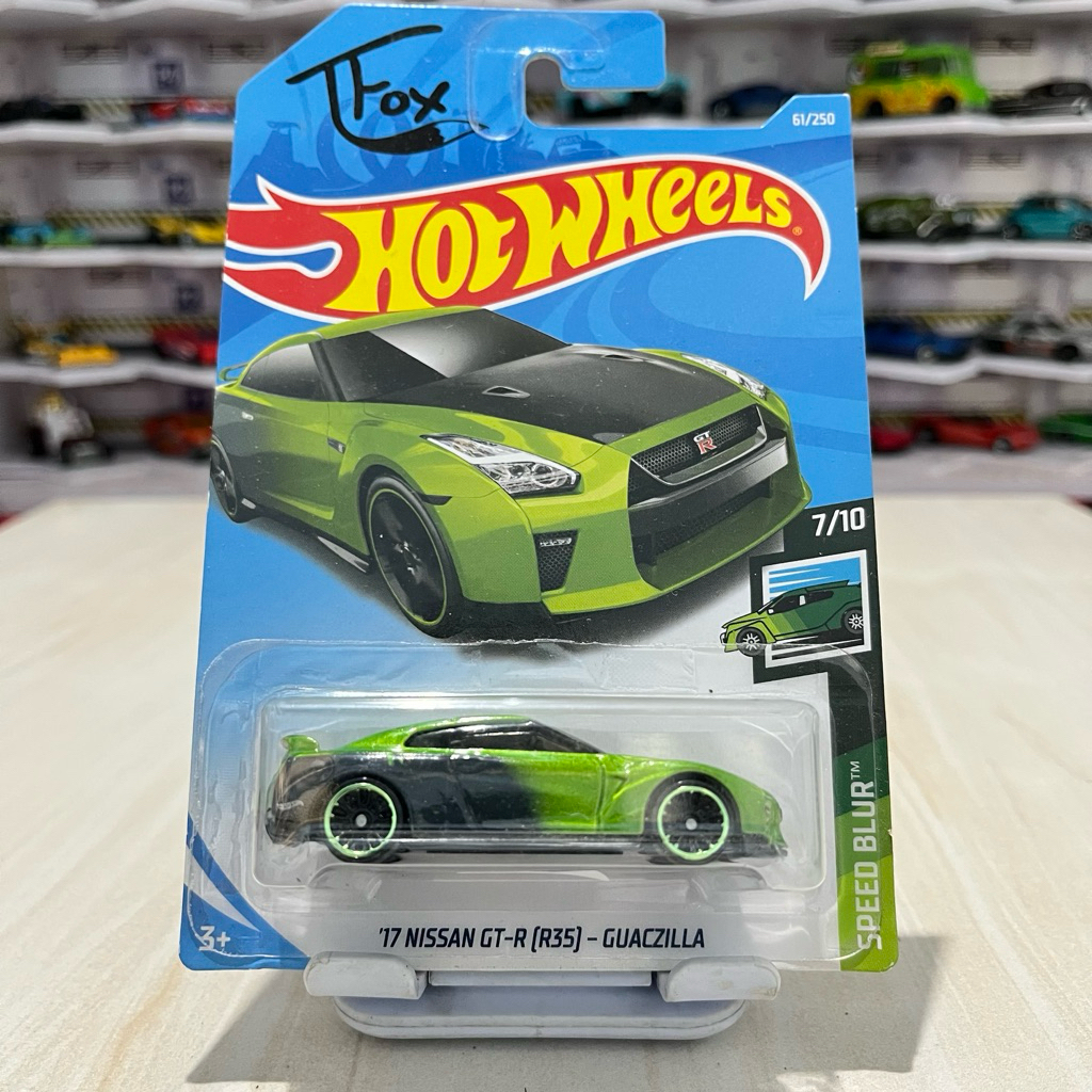 Hotwheels Nissan GTR R35