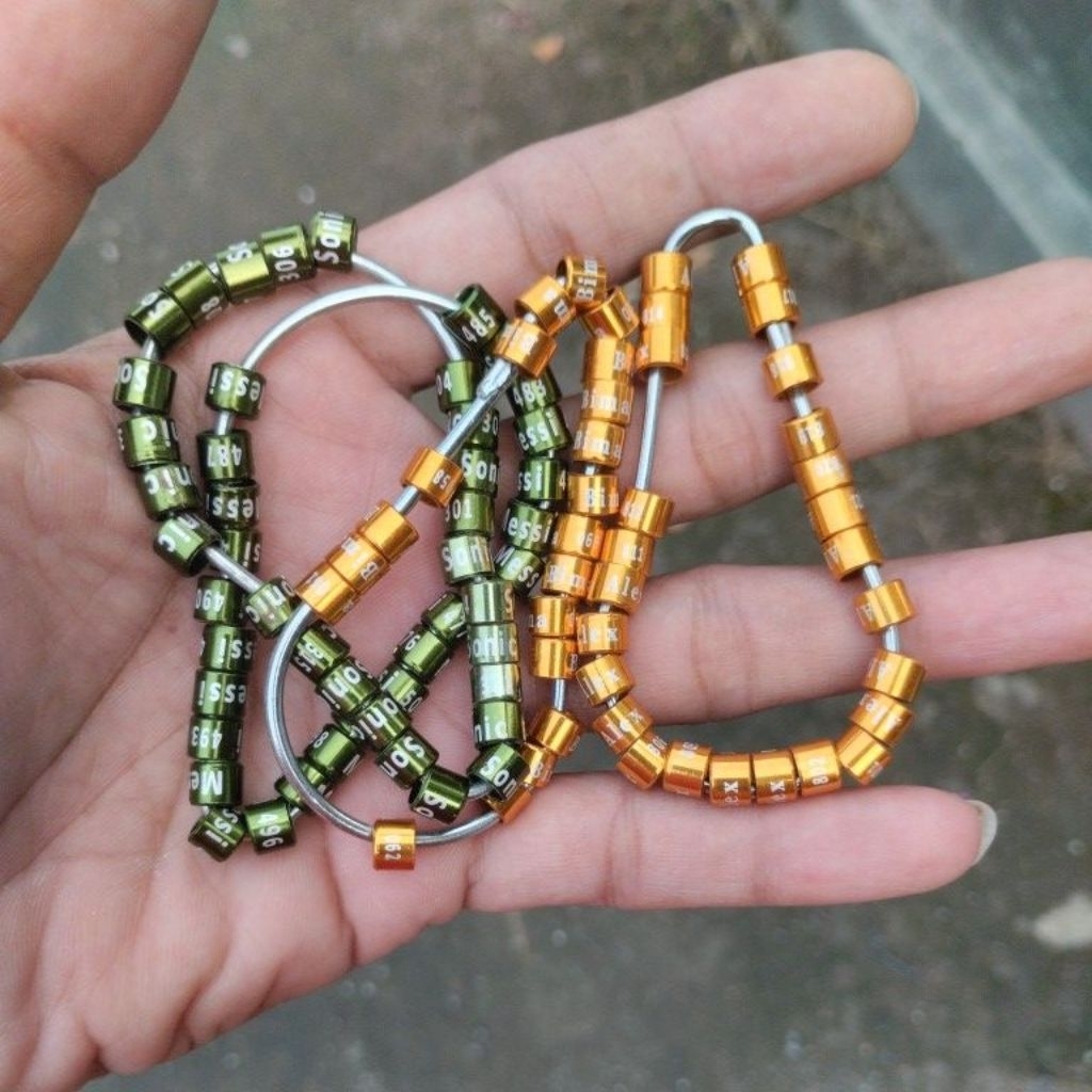 ring gelang kaki lovebird dan perkutut untuk penanda burung