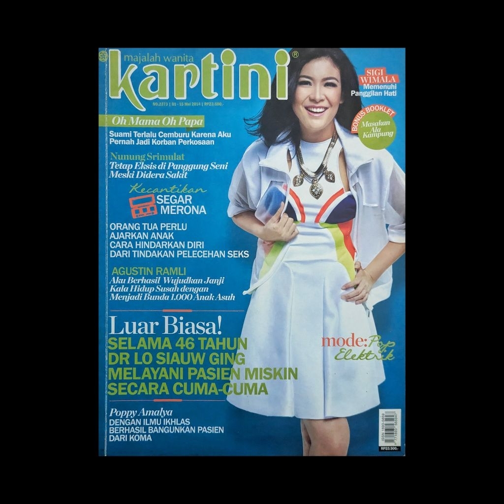 Majalah Kartini, No. 2373/2014 - Cover: Sigi Wimala // Nunung Srimulat - Laudya Chintya Bella - Sha 