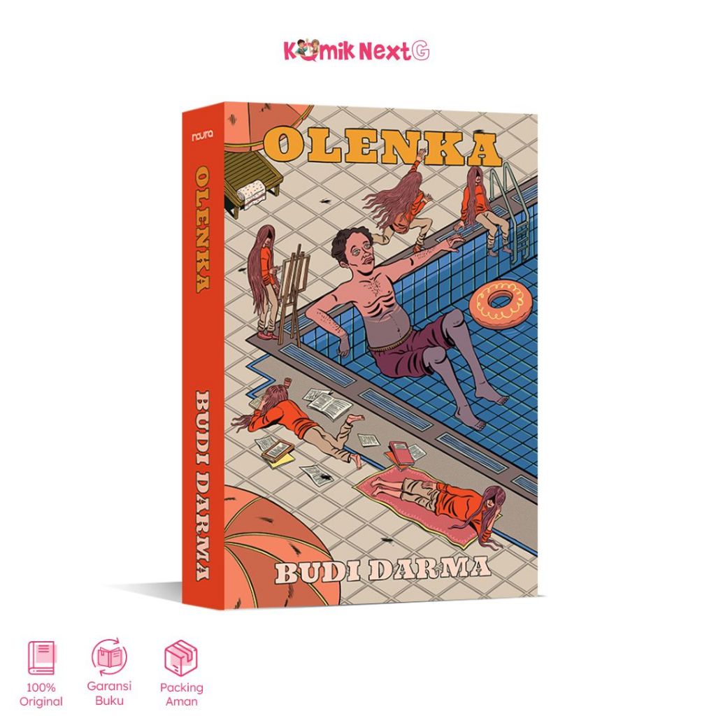 Buku Olenka - Budi Darma - Novel Fiksi - Sastra