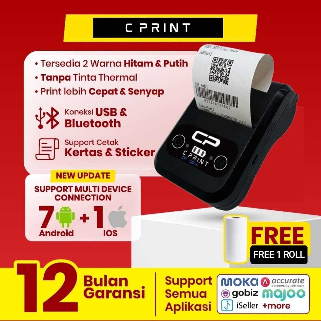 [ CP58KI ] PRINTER PLUS APLIKASI KASIR DEPOT / RUMAH MAKAN / RESTO / WARKOP / CAFE