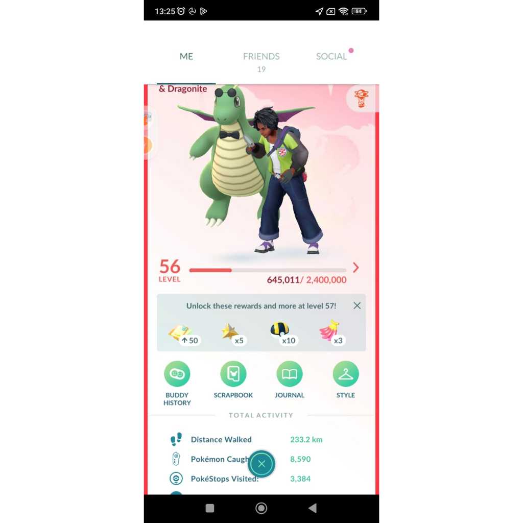 Paket Pokemon Go Level 56 Siap Pakai