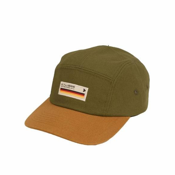 Topi Pria Kalibre 5 Panel Cap Timeless Essence 01 Army Khaki 940259 357 Original Fashion Outdoor Bra