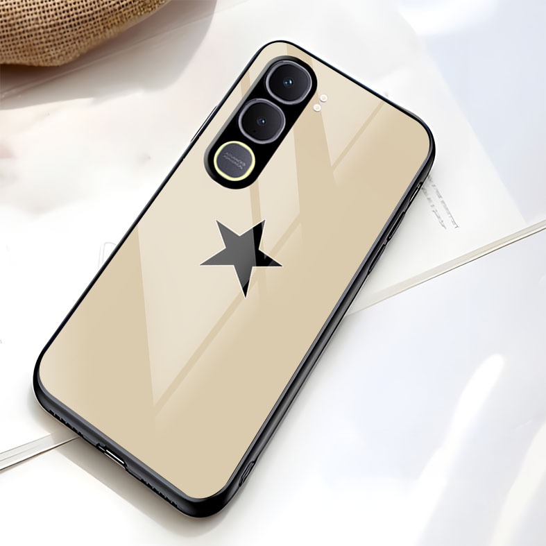 CL Softcase Glass For Vivo Y21D - Case Glass Vivo Y21D - Casing Kaca Y21D Terbaru - Casing Murah Viv