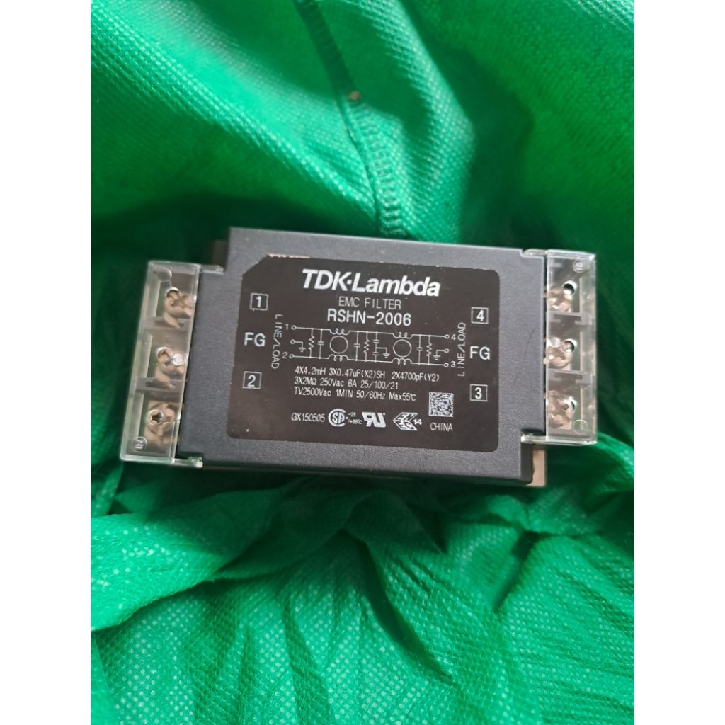EMC noise filter TDK lambda RSHN 2006