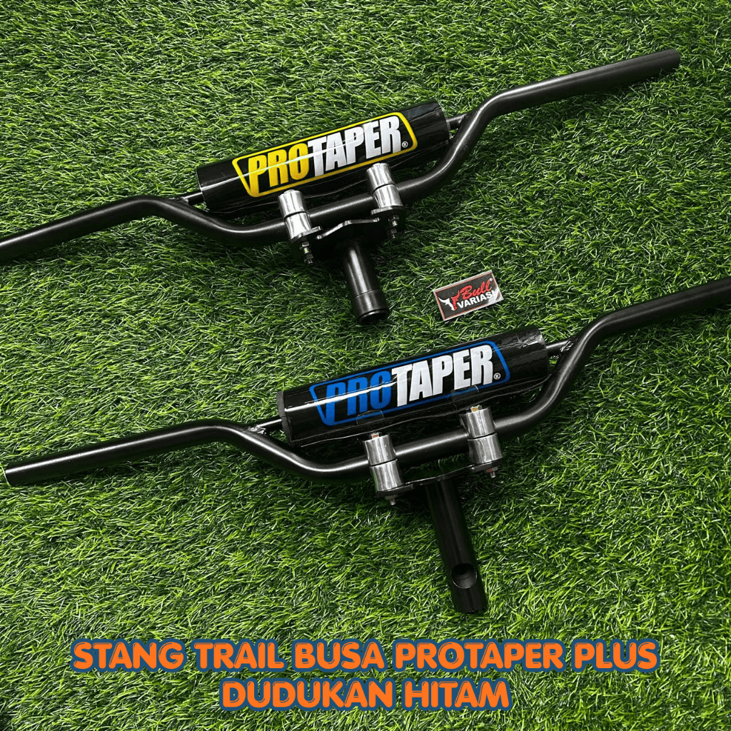 Paket Lengkap Setang Motor Trail Stang Trail Plus Dudukan Adaptor Universal