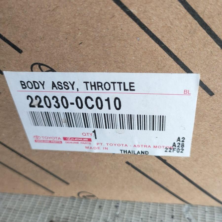 THROTTLE THROTLE BODY INNOVA INOVA BENSIN ORIGINAL 22030-0C010