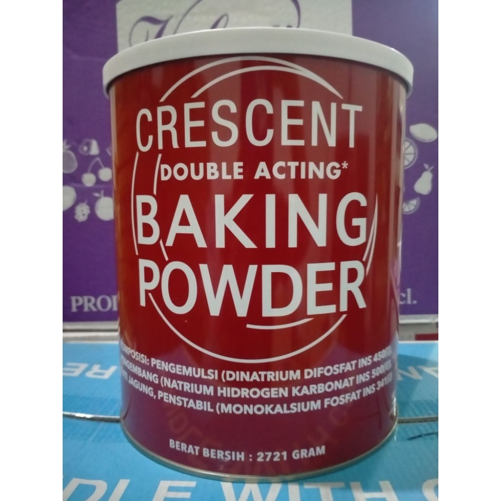 Crescent Baking Powder ( Double Acting ). 2721 Gr