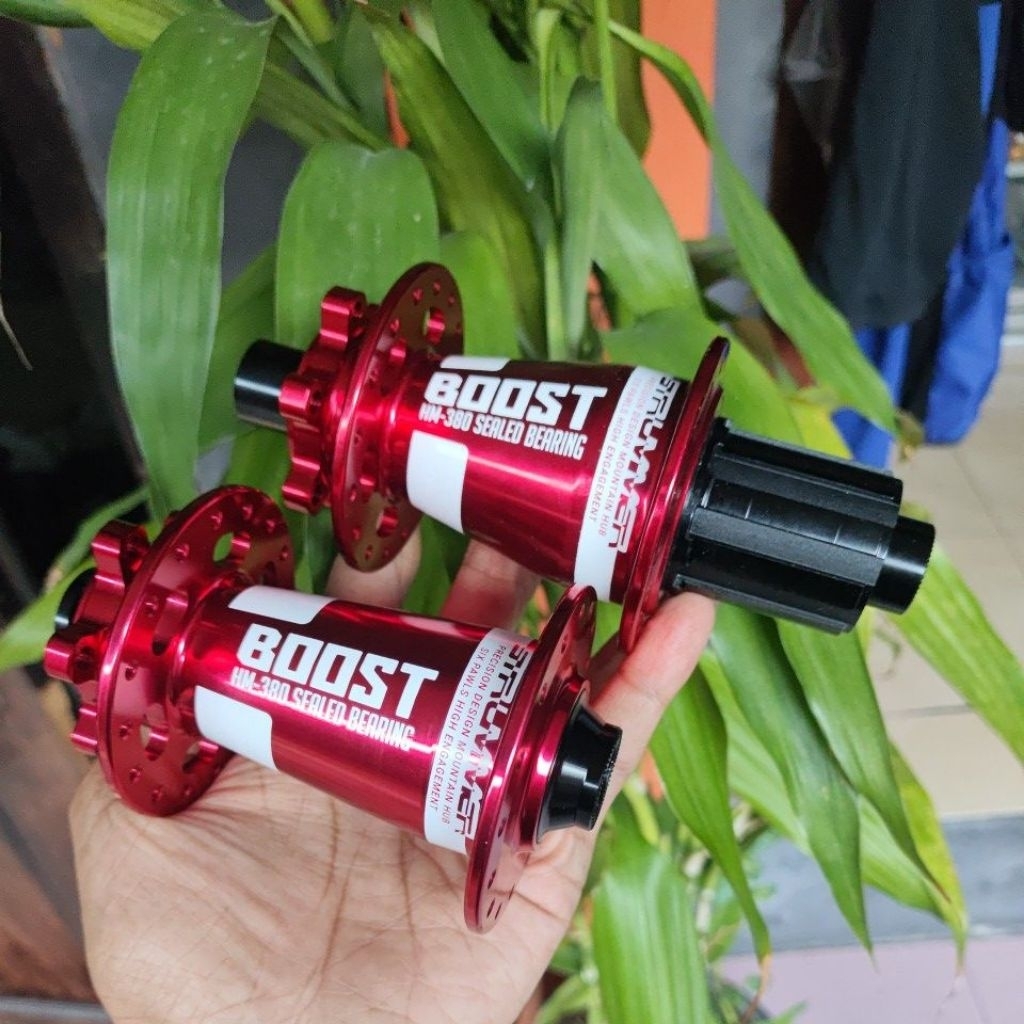 Hub Freehub Strummer HM 380 Boost TA Freehub slup sepeda MTB cakram 32h
