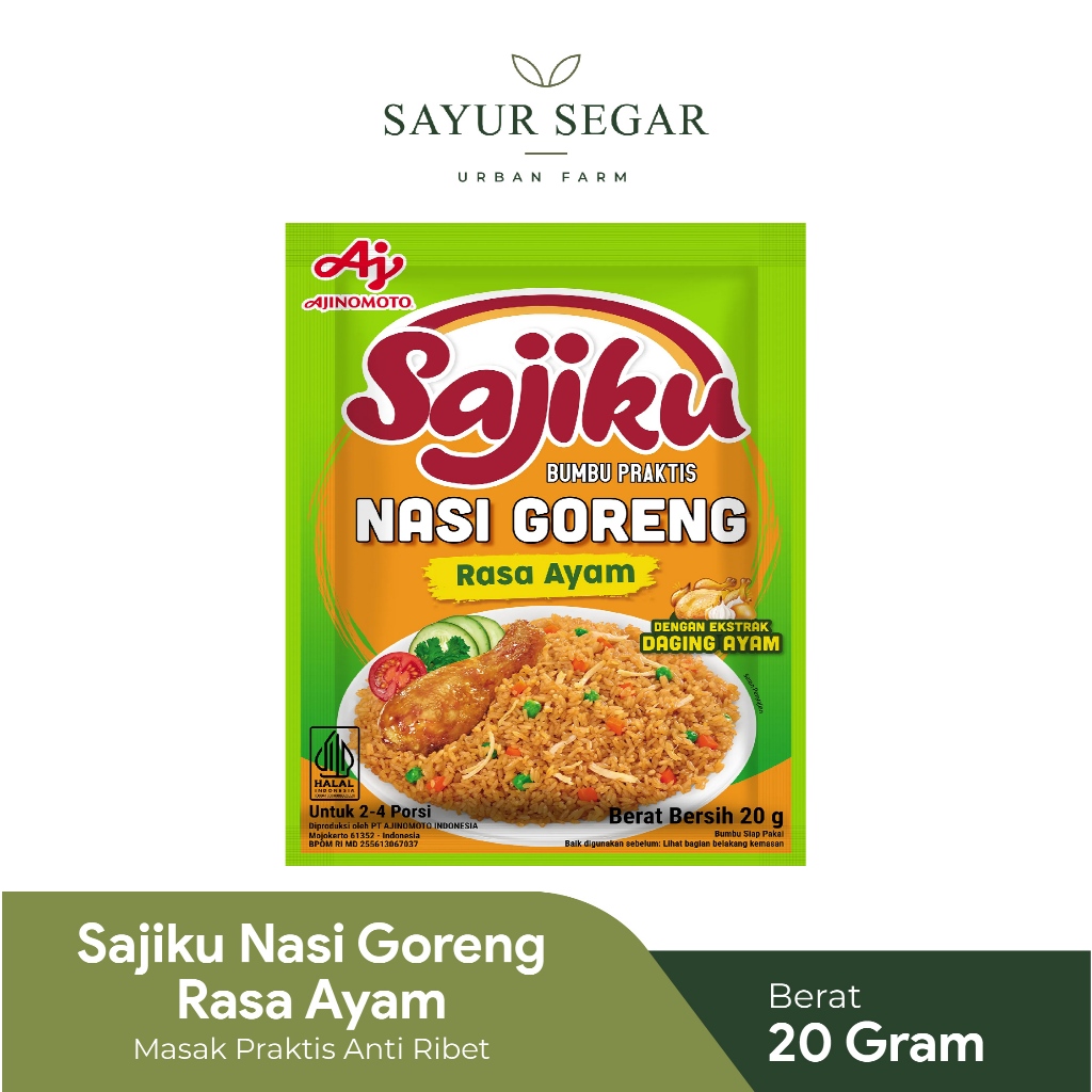 SAJIKU Bumbu Nasi Goreng Rasa Ayam