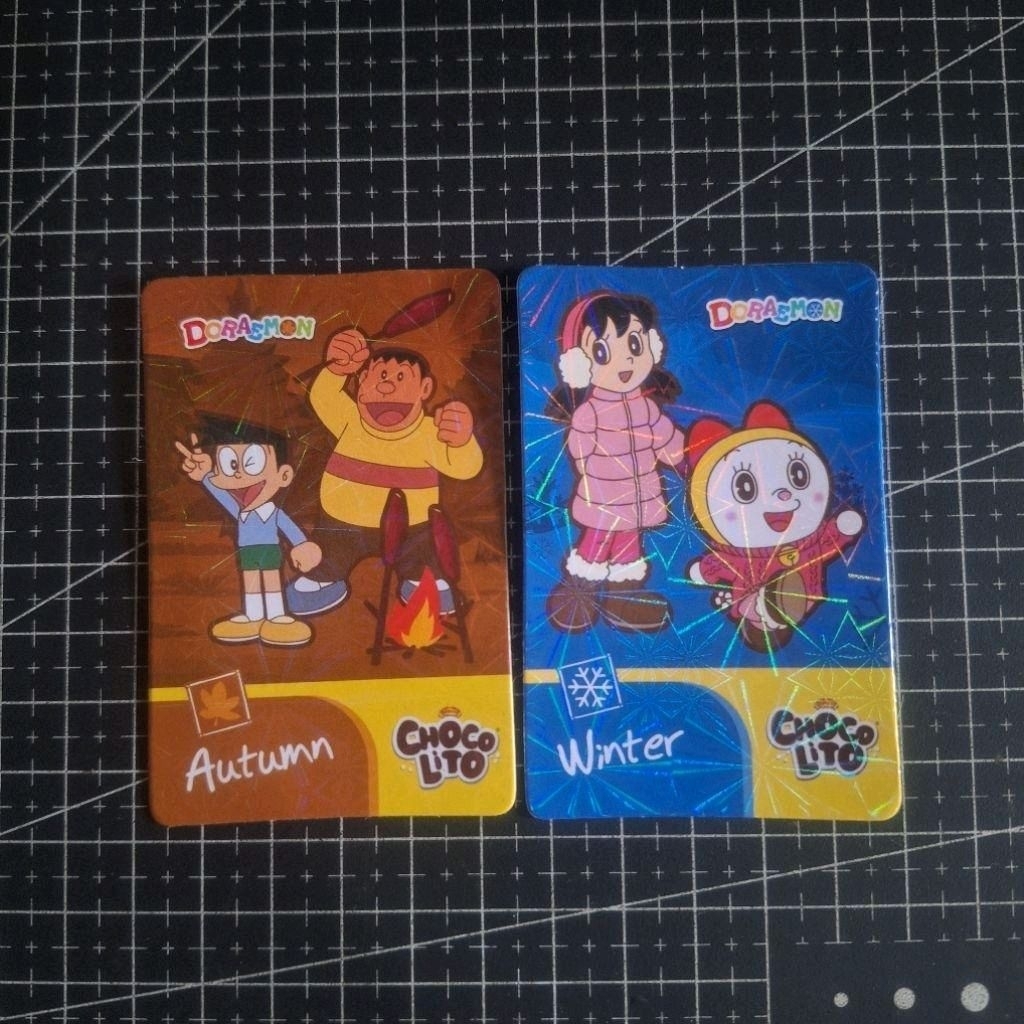 Kartu Doraemon Choco Lito Official TCG Card Mainan