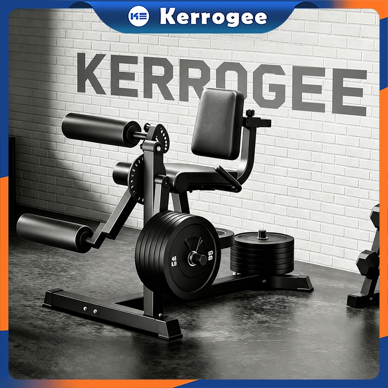 Leg Extension Leg Curl Seated Leg Extension & Lying Leg Curl Machine Home Gym Mesin Latihan Kaki Lke