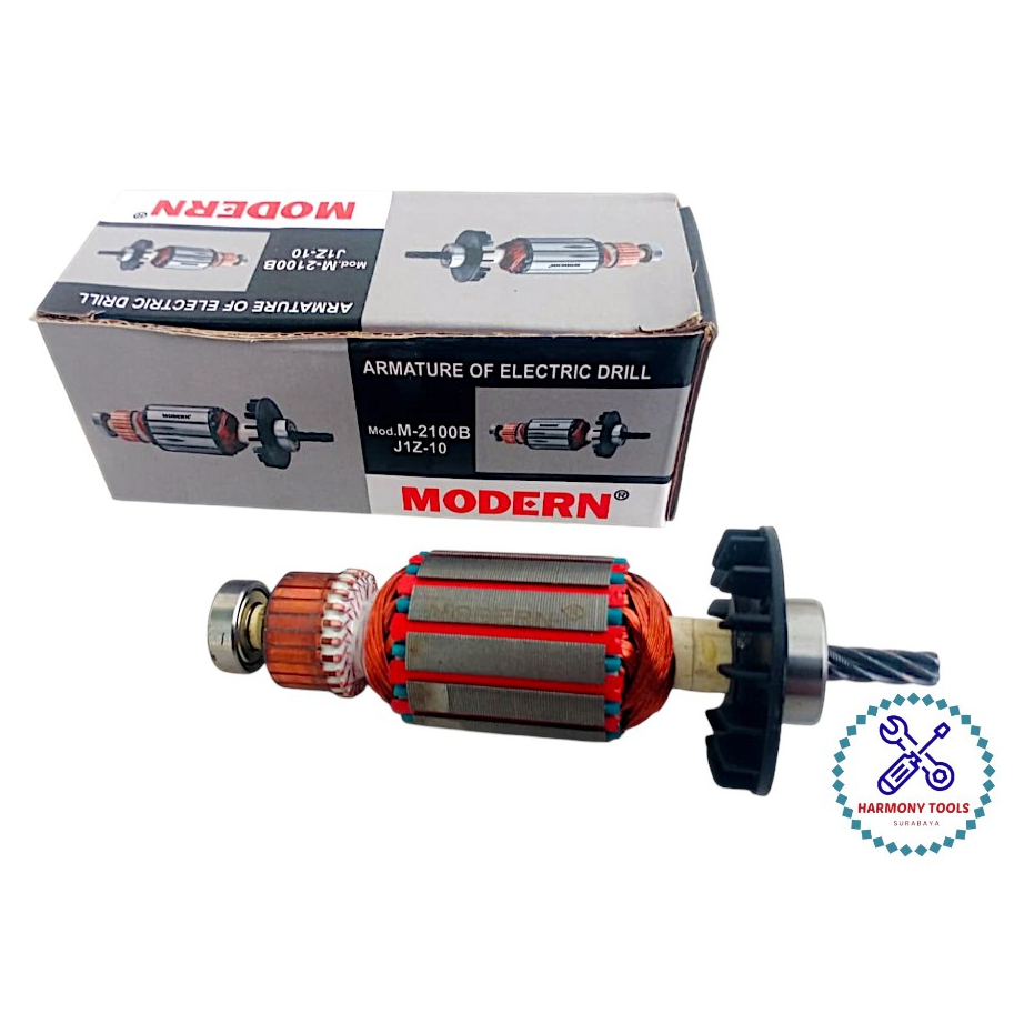 MODERN Armature M2100B - Angker  Mesin Bor M2100C  M2100B JIZ 10