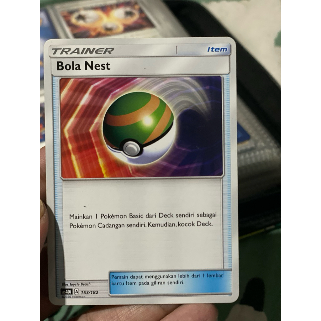 bola nest TCG Pokemon Indonesia 153/182