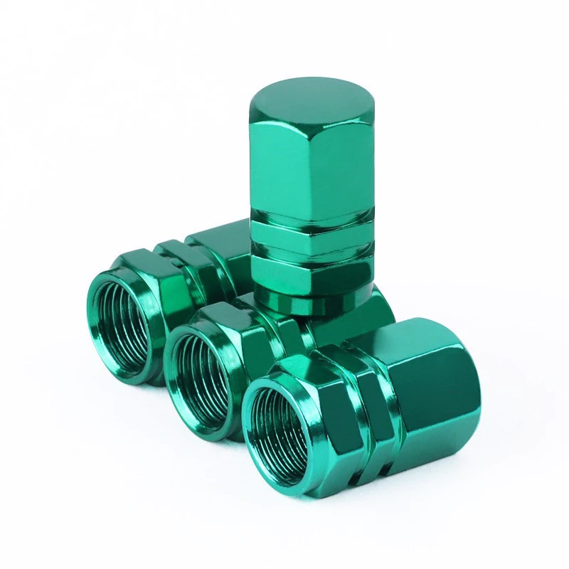 Tutup Pentil Alloy Motor Mobil Sepeda Aluminium Schrader Valve Cape Cop ban biasa mtb