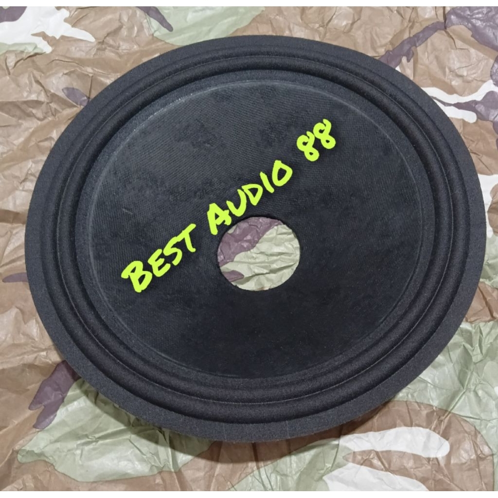 Daun kertas speaker 10inch 10 inch FR2 polos kulit jeruk voice 50mm  tinggi 5cm