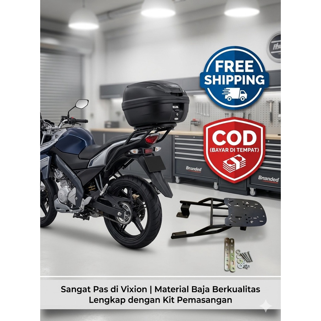 BREKET BOX VIXION OLD PLUS TATAKAN BOX SHAD