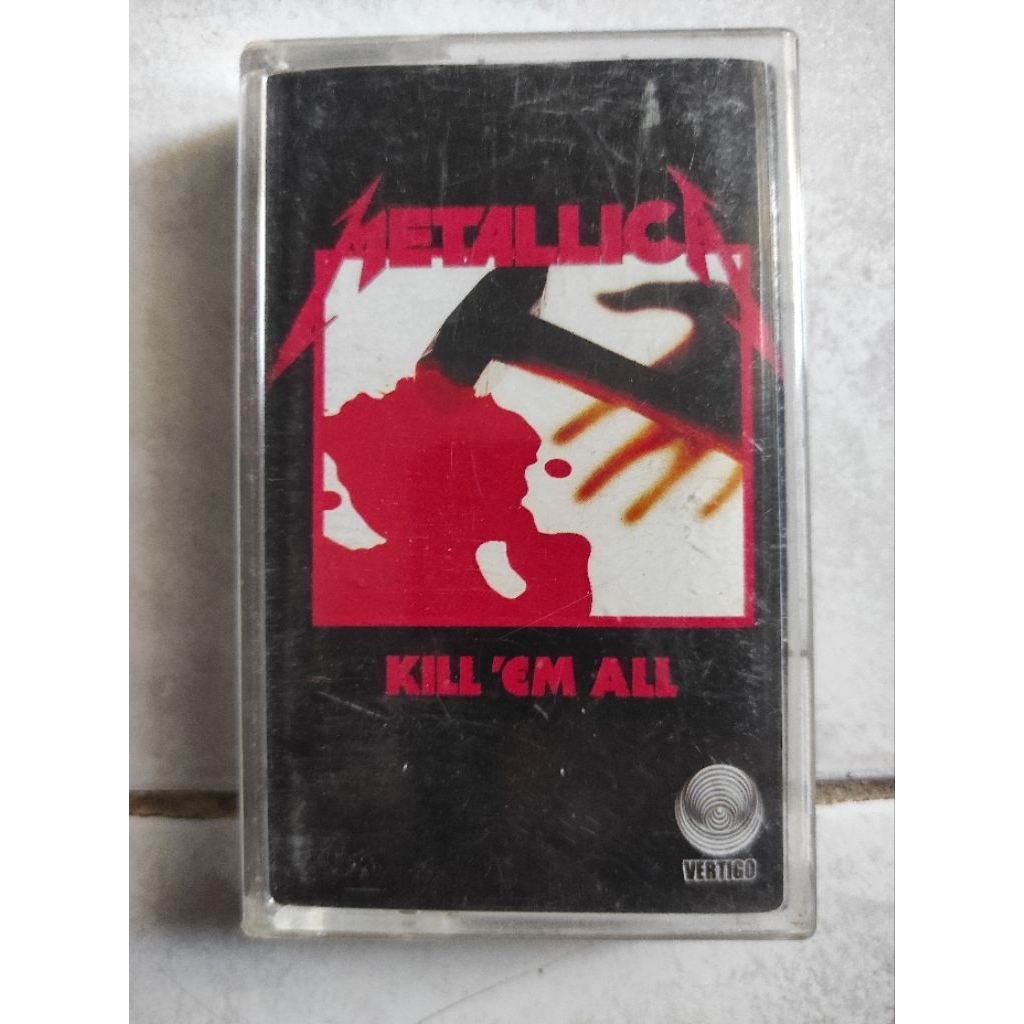 kaset pita METALLICA "kill 'em all" (bootleg)