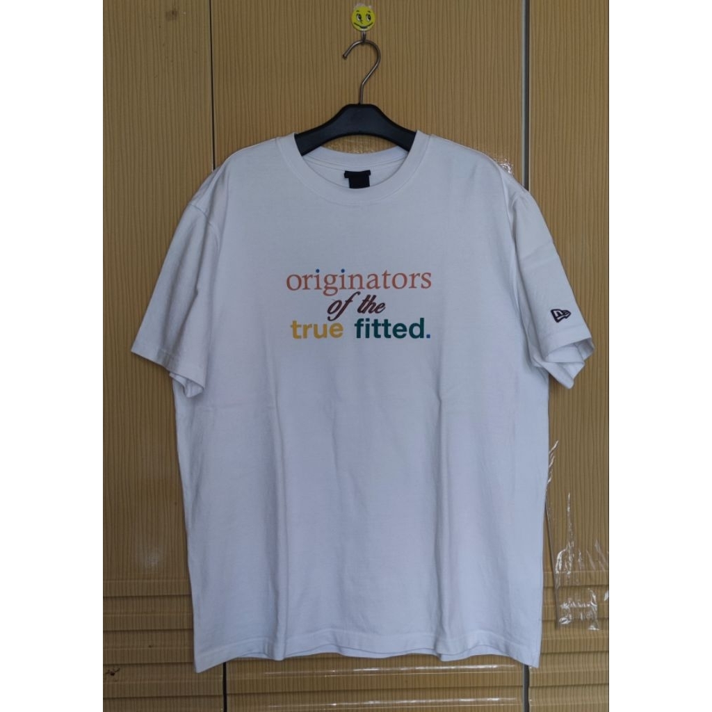 TSHIRT NEW ERA WHITE SECOND ORIGINAL