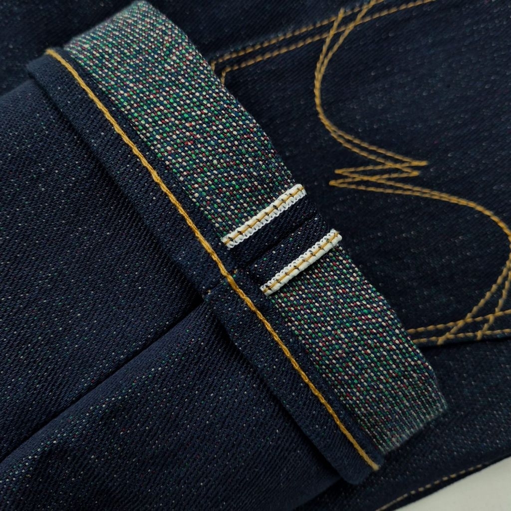 TORTUGA denim, celana jeans denim, 16oz selvedge accents - THUNDERJAW