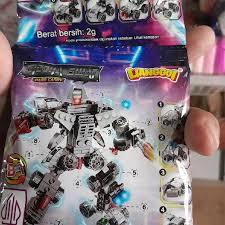 Lego Surprise Candy Robot Mecha Swat 1 Renteng Isi 10 Bungkus