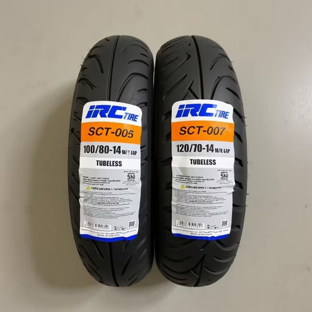 PROMO BAN IRC UKURAN 100/80-120/70-14