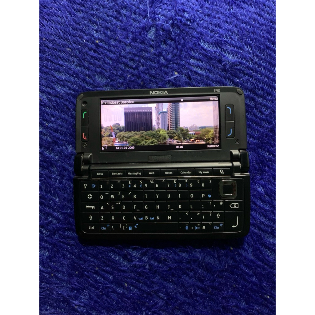 Nokia E90 comunicator, hp jadul (cek deskripsi)
