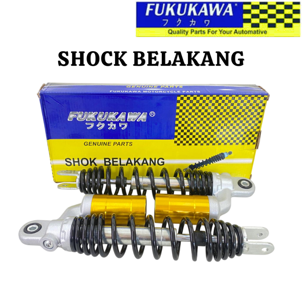 Shockbreaker Belakang Tabung Aerox Tabung Fukukawa - Shock Belakang Aerox Tabung Fukukawa