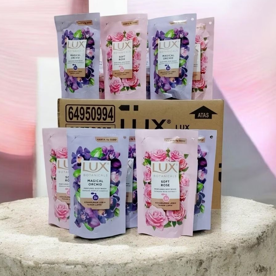 Sabun mandi LUX Botanical cair 10 pcs x 5000 an exp terbaru 85 g