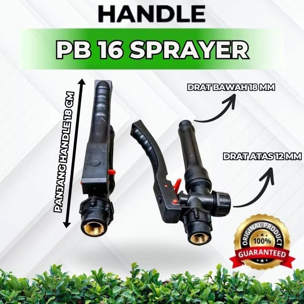 Kran Handle Tangki Sprayer Malaysia PB 16 Berkualitas Tinggi Sprayer Pompa Hama MX MY