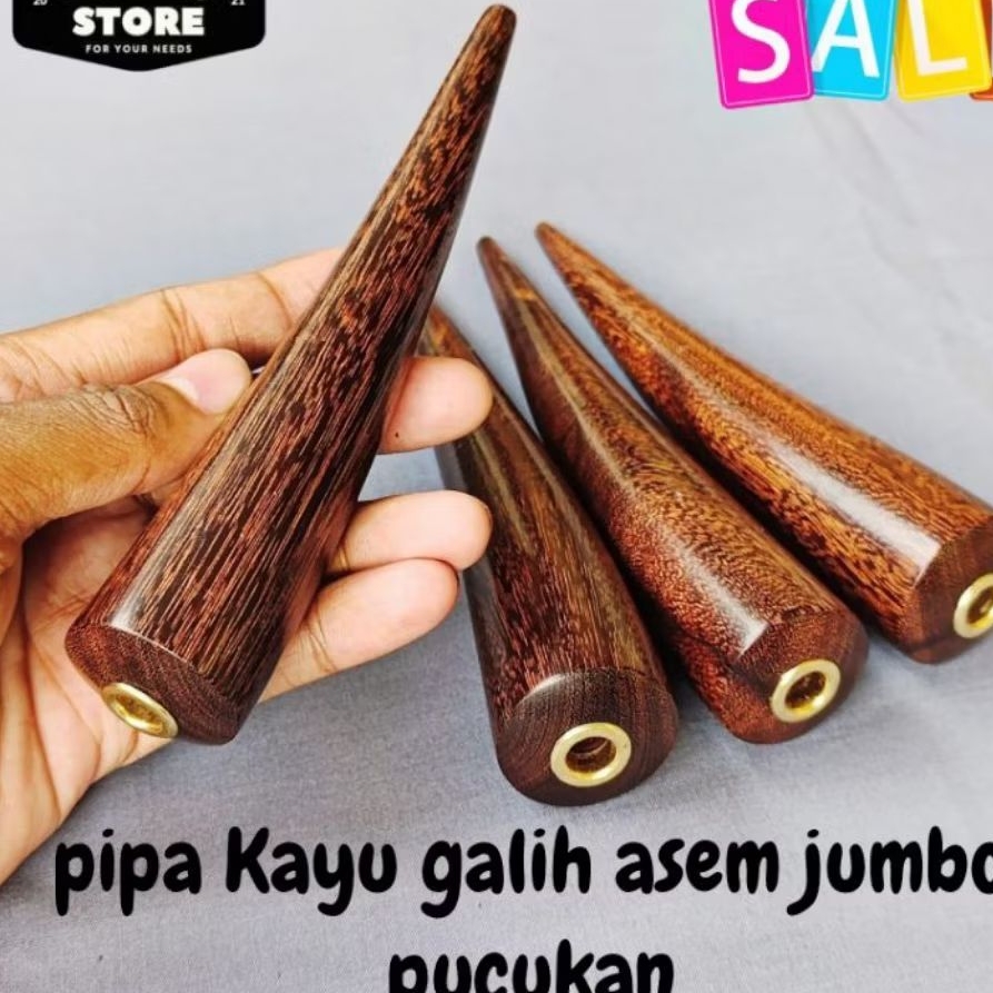 Once Cangklong Pipa Kayu Jumbo SemilengkungMultifungsi