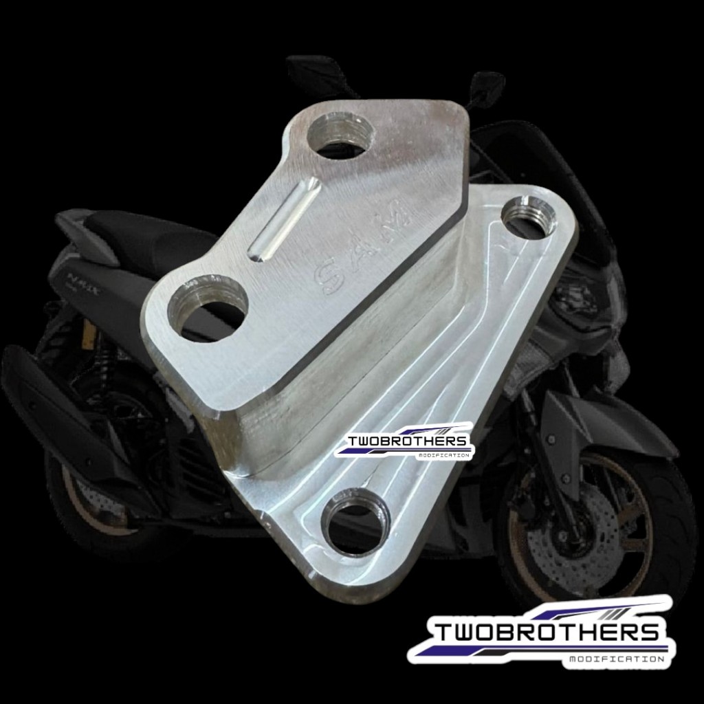 Bracket Kaliper 4 Piston Brembo Frando Nmax New Nmax Old Nmax Turbo Posisi Depan Bottom Shock Standa