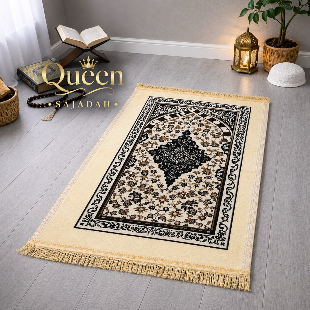 Sajadah Bulu Tebal Anti Selip 70x110cm sajadah turkey premium