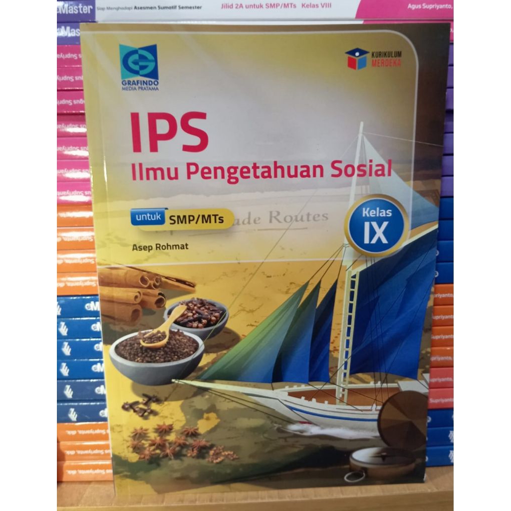 Buku IPS Kelas 9 SMP Kurikulum Merdeka Grafindo