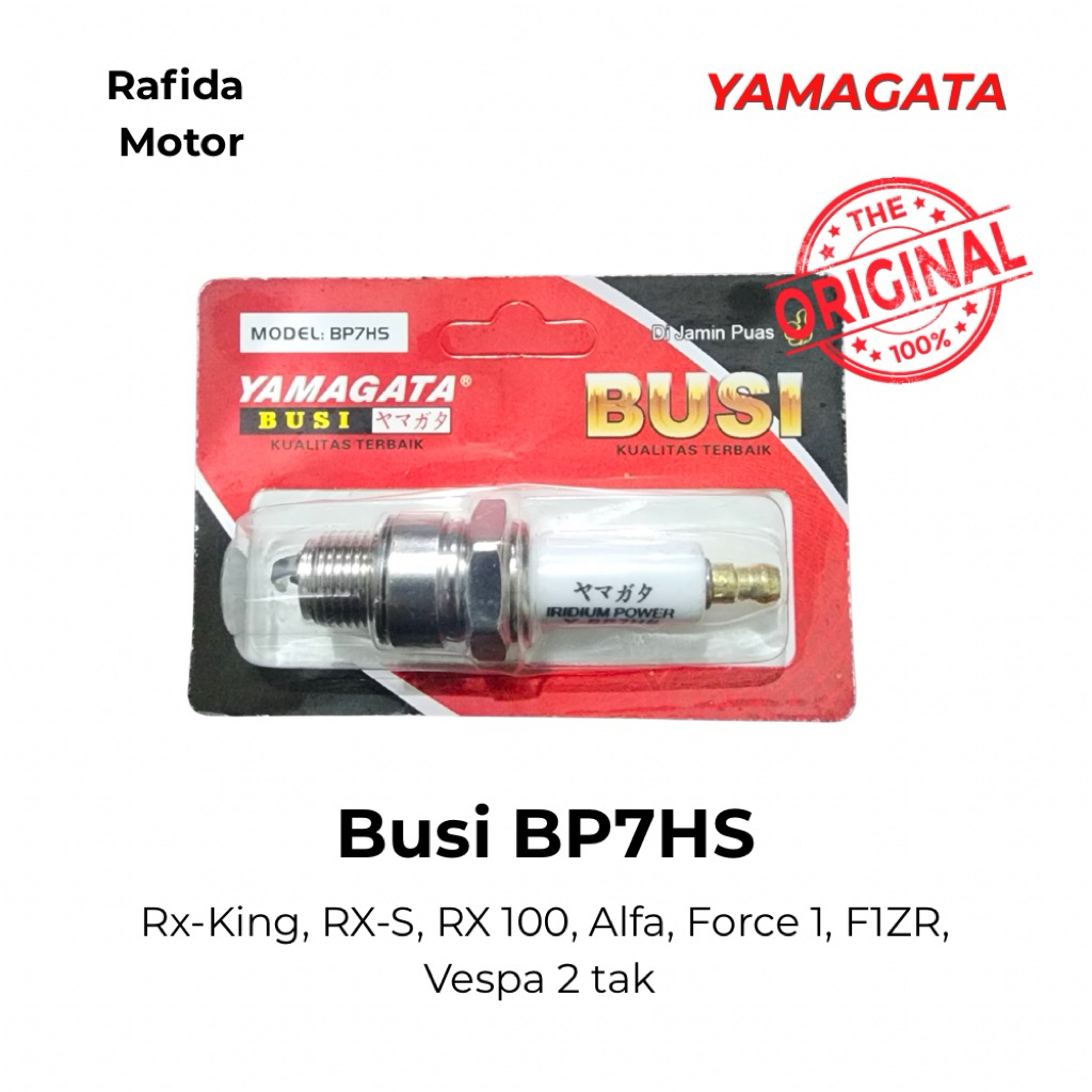 Busi Racing Iridium Yamagata BP7HS Original (2 Tak)