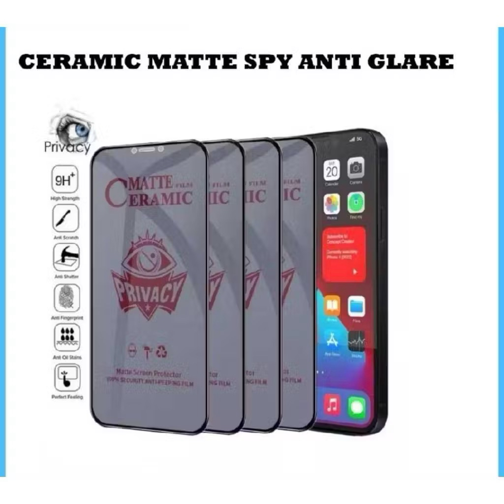 (PS)ANTI GORES CERAMIC SPY PRIVASI OPPO A18/A38/A3x/A6X/A6/A6T/A5 PRO/A5i/A5x/A3/A6 PRO/A16/A12/A15/