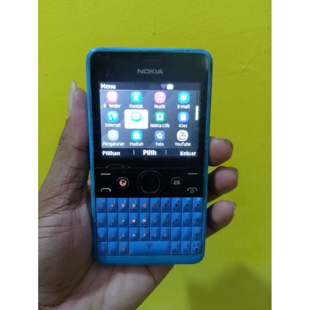 Nokia Asha 210 minusan hp jadul