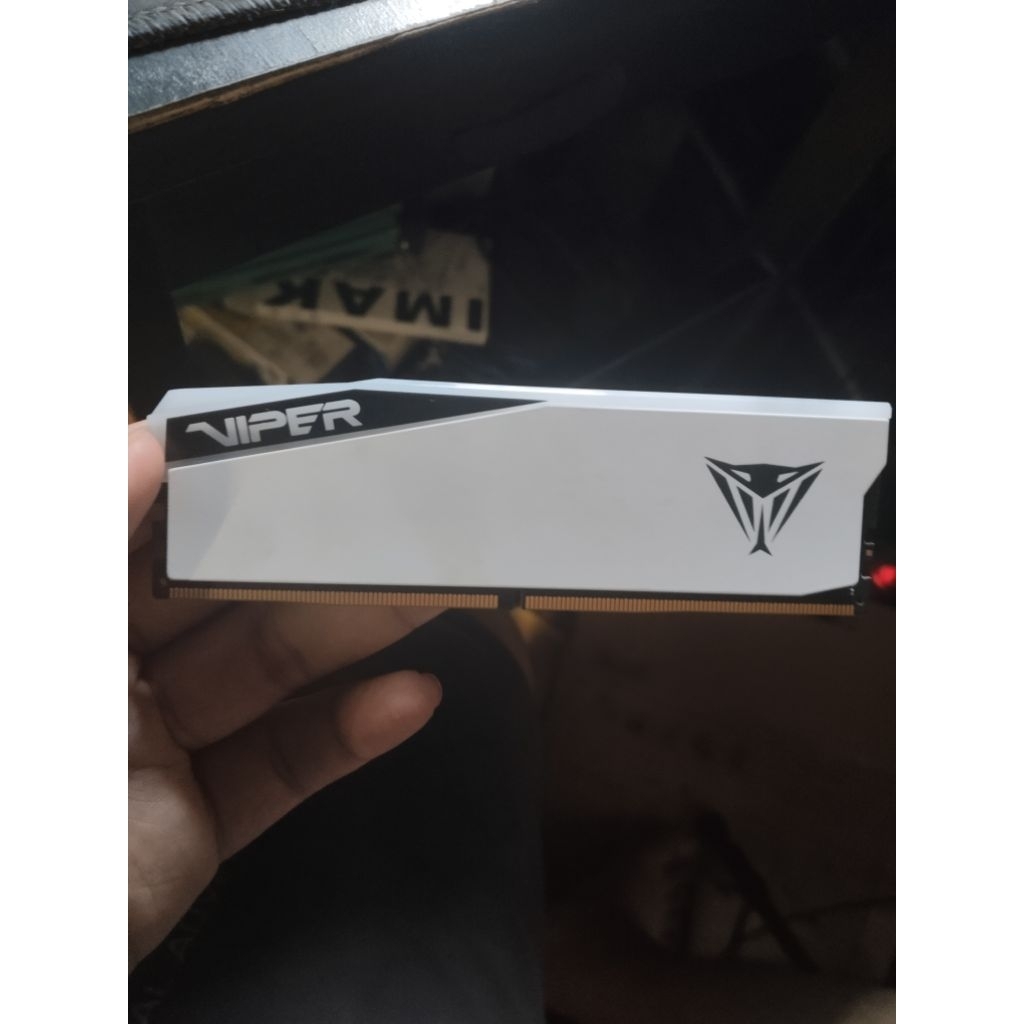 RAM DDR5 1 X 32GB Patriot Viper White RGB 5600MHz CL38