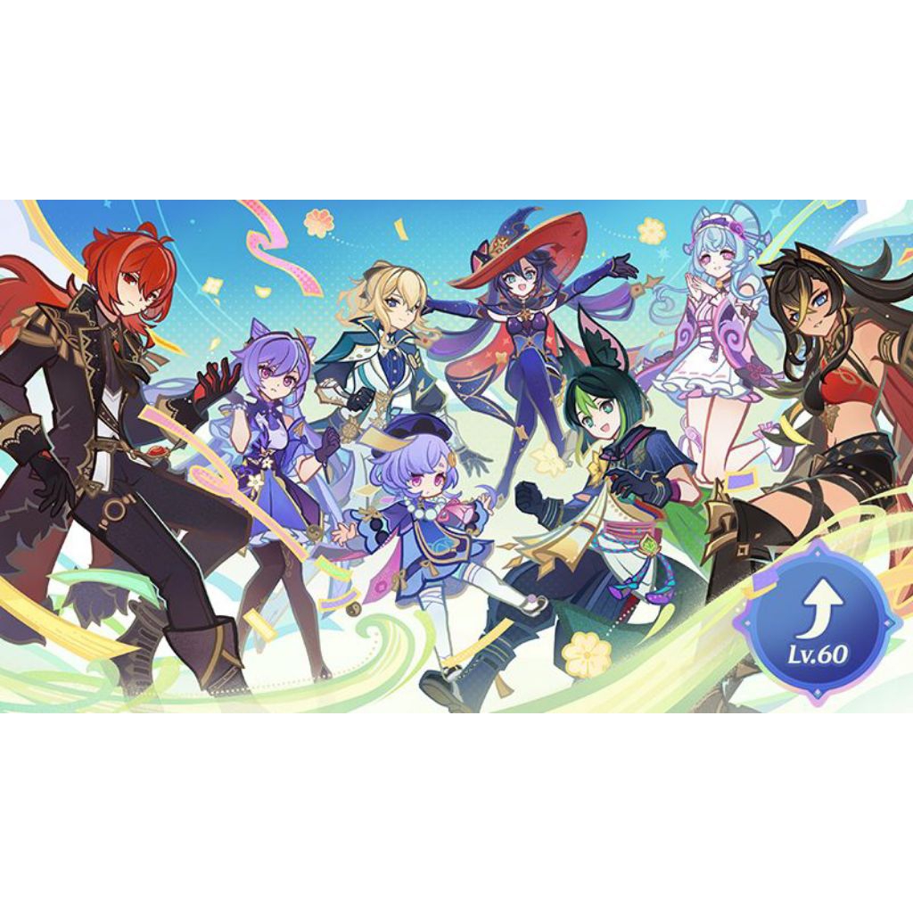 (10x Gacha Limit)Jasa Pembuatan Akun Genshin Impact Skip Story Archon Monstadt Kunci Buka Semua Tele
