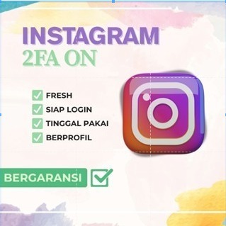 AKUN IG INSTAGRAM 2FA ON BERGARANSI RANDOM - 200 FOLLOWER