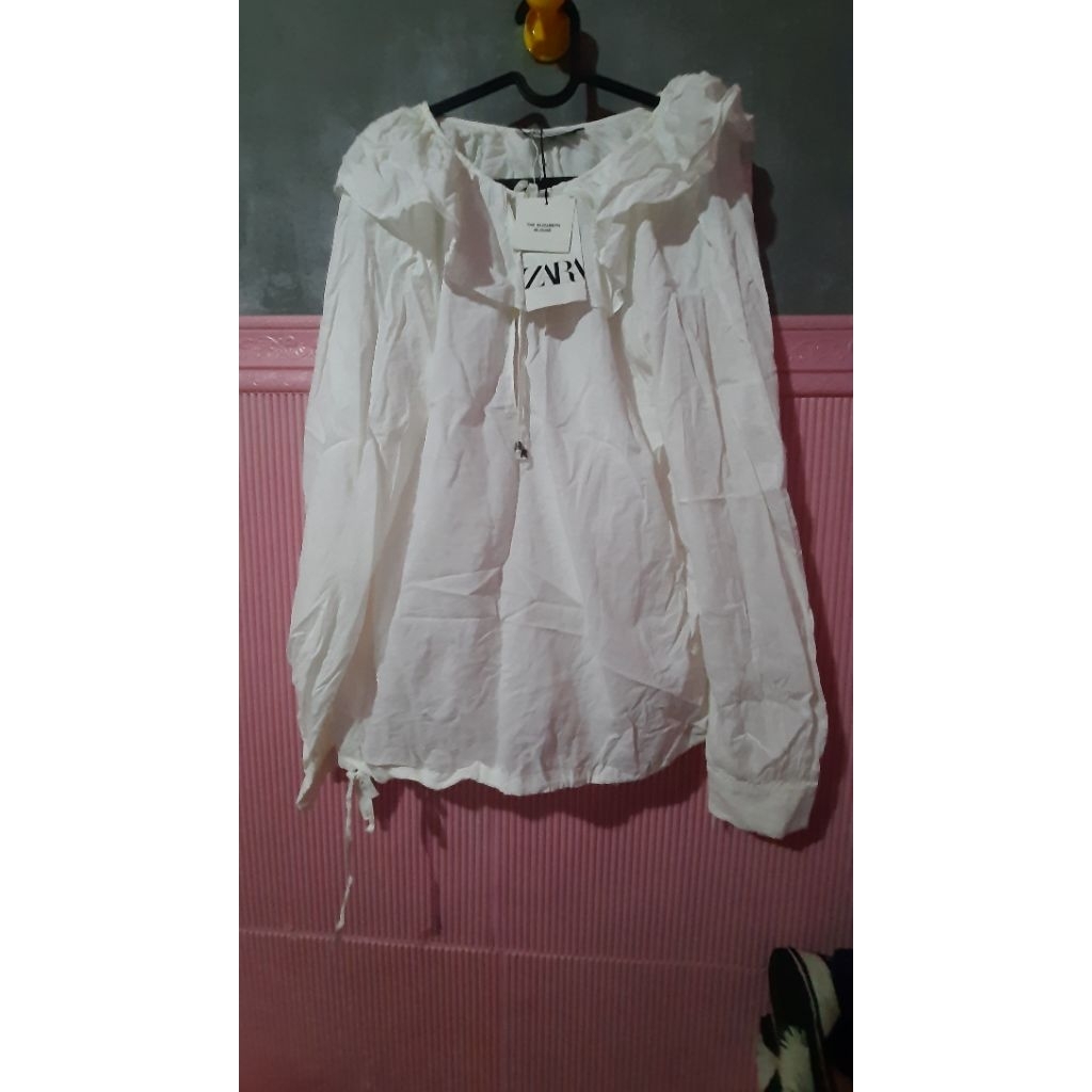 Blouse Putih Zara NEW