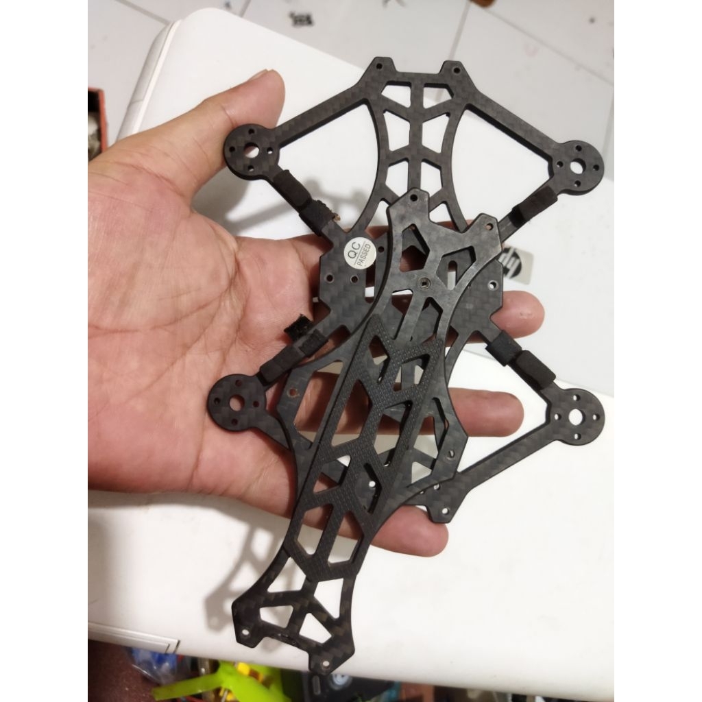 Frame atas bawah 3inch bekas Reptile cloud V2 cinewhoop fpv drone