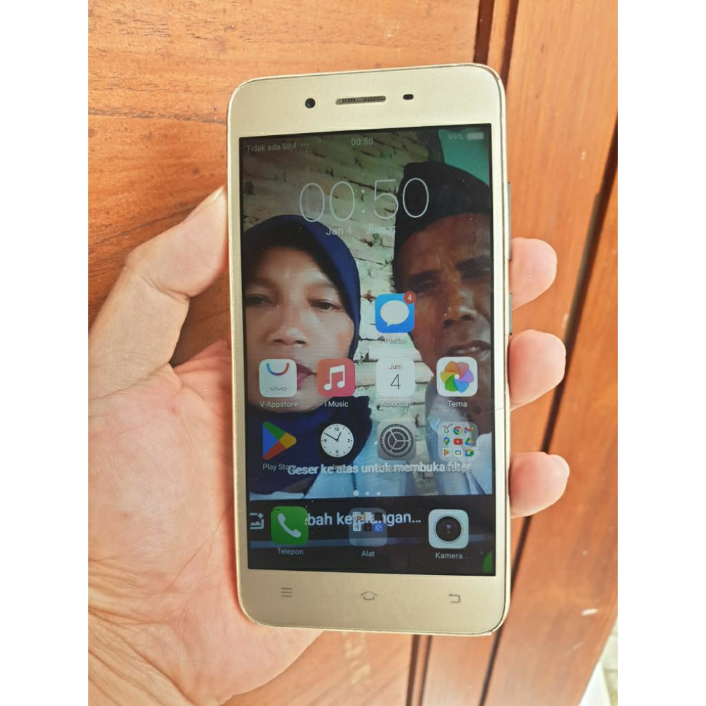 Vivo Y53 4G Ram 2/16Gb Normal lancar ada minus