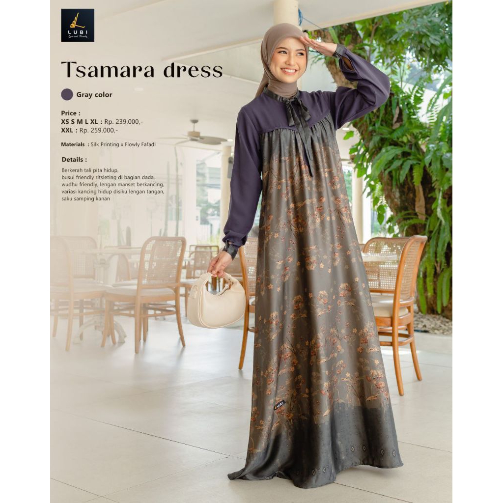 LUBI TSAMARA DRESS GAMIS DEWASA