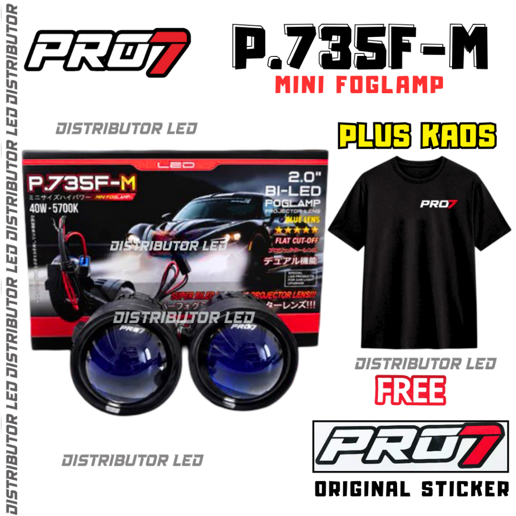 FOGLAMP BILED PRO 7 PRO7 P735FM P.735F-M BILED FOGLAMP PRO 7 PRO7 2INC 2 INCH P735F-M
