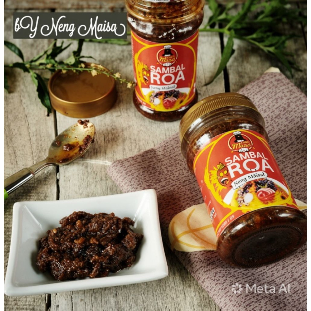 Sambal Roa Khas Palu Pedas Gurih Original by Neng Maisa - Sambal Ikan Roa Homemade
